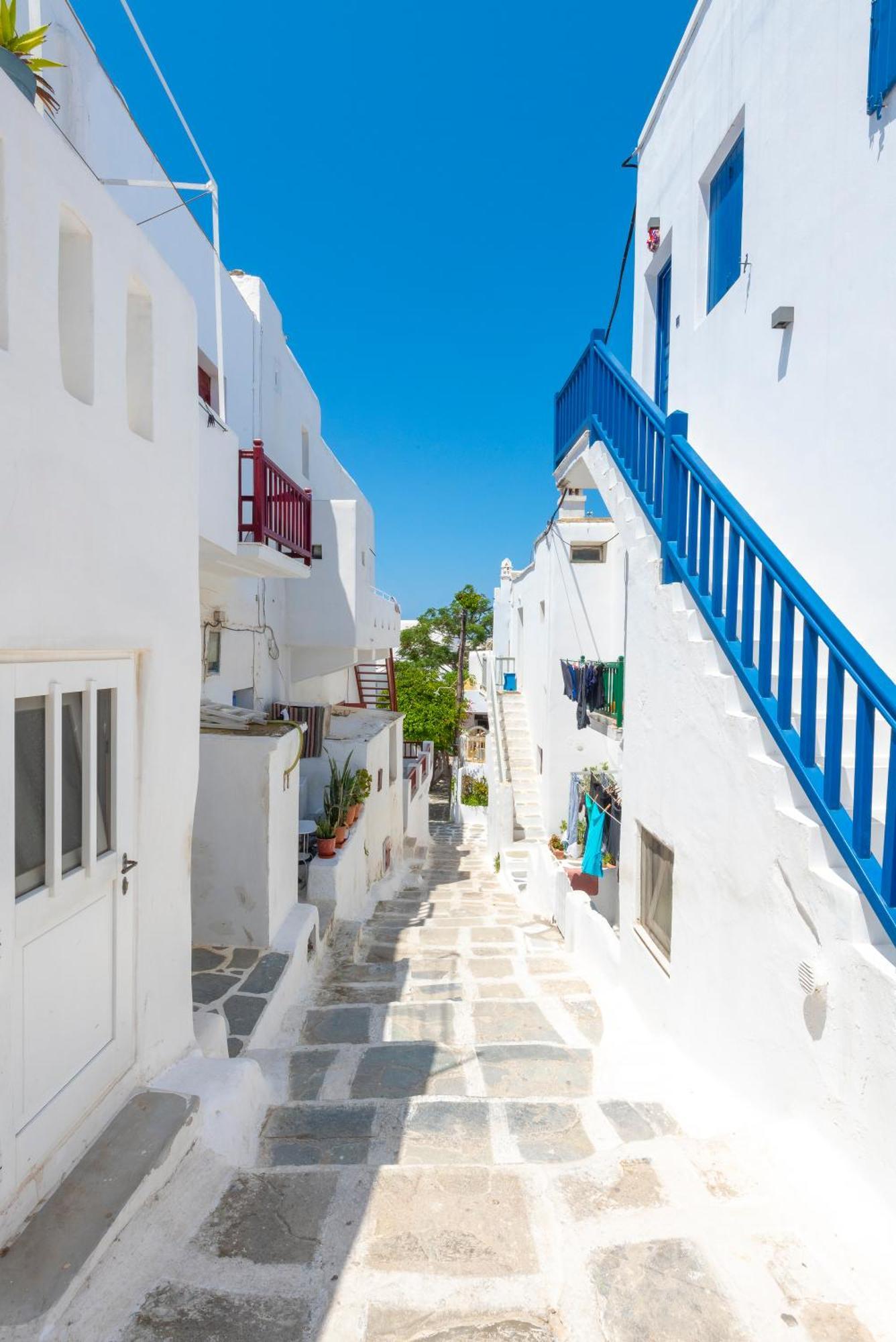 דירות Mykonos Town White And Grey Chora מראה חיצוני תמונה
