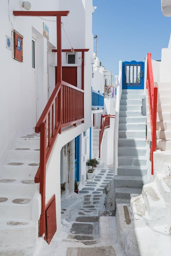 דירות Mykonos Town White And Grey Chora מראה חיצוני תמונה