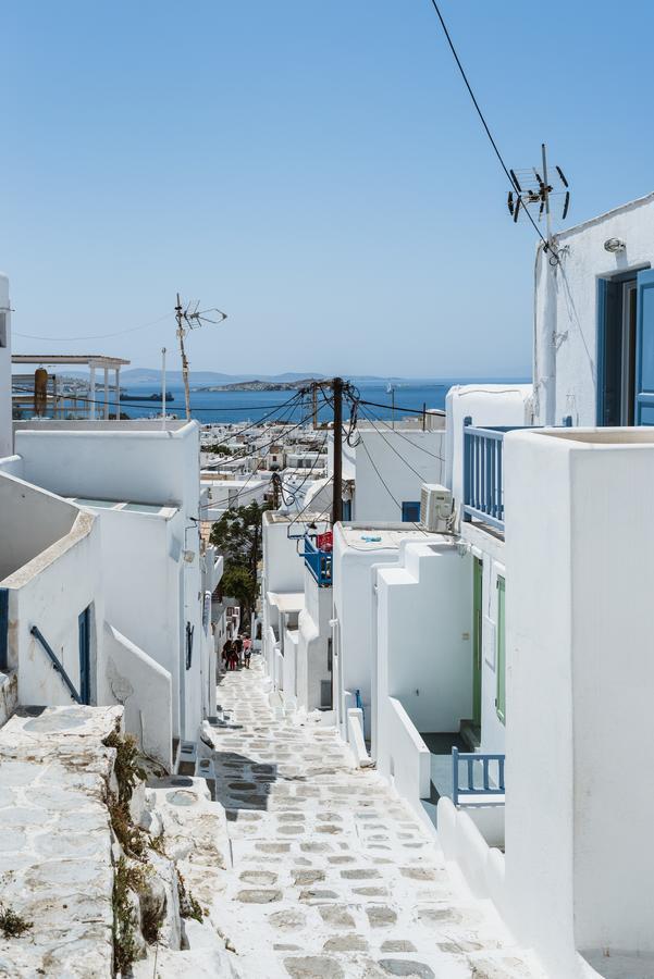 דירות Mykonos Town White And Grey Chora מראה חיצוני תמונה